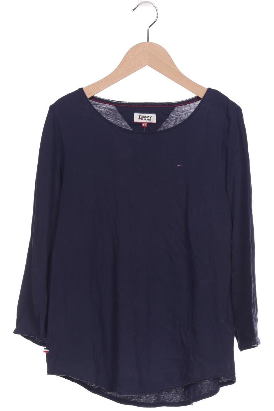 

Tommy Jeans Damen Langarmshirt, marineblau, Gr. 34