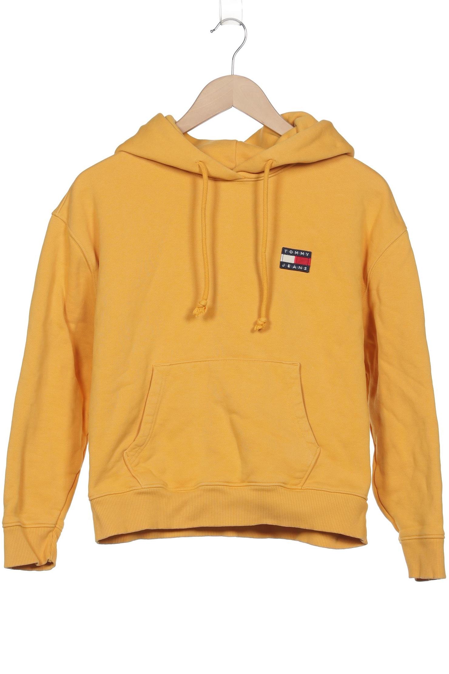 

Tommy Jeans Damen Kapuzenpullover, orange, Gr. 34