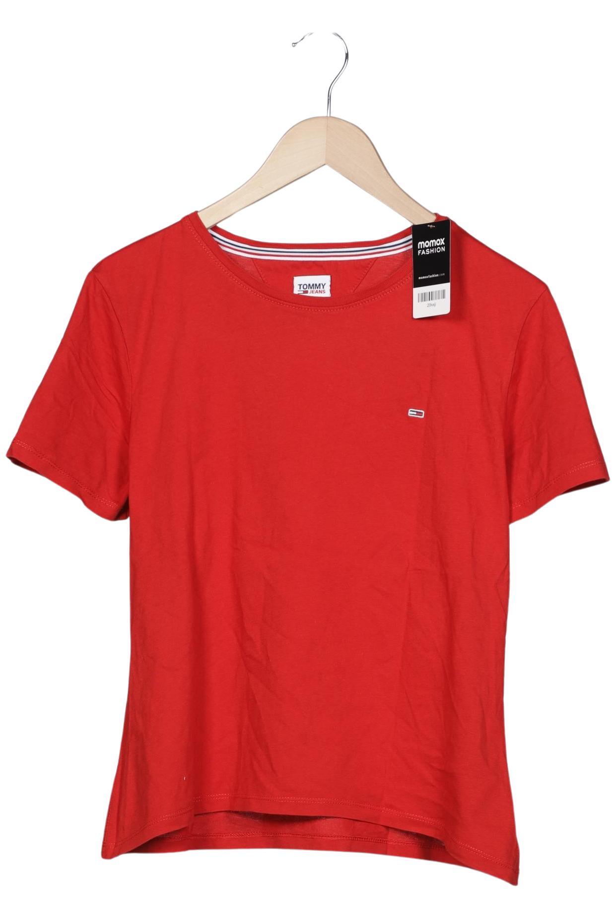 

Tommy Jeans Damen T-Shirt, rot, Gr. 42