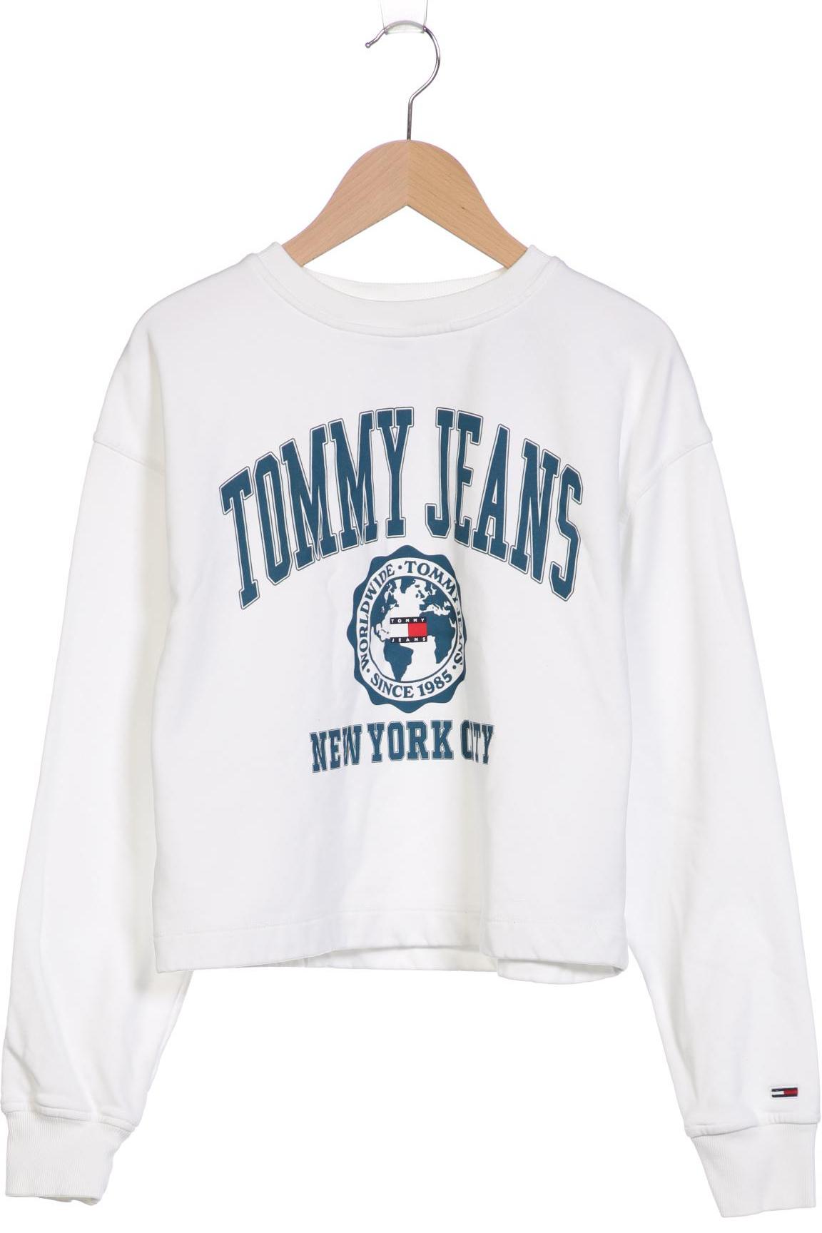 

Tommy Jeans Damen Sweatshirt, weiß, Gr. 34