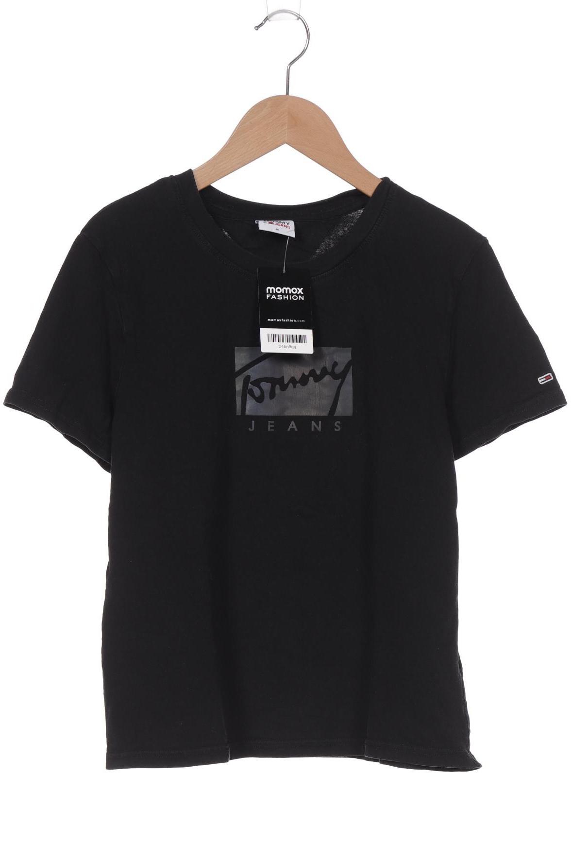 

Tommy Jeans Damen T-Shirt, schwarz