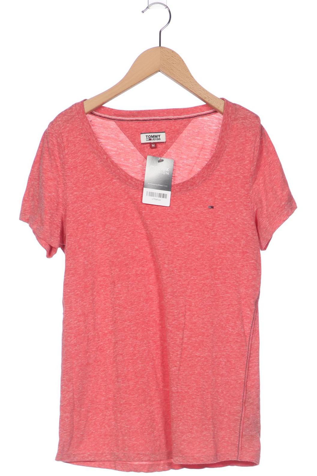

Tommy Jeans Damen T-Shirt, rot, Gr. 38
