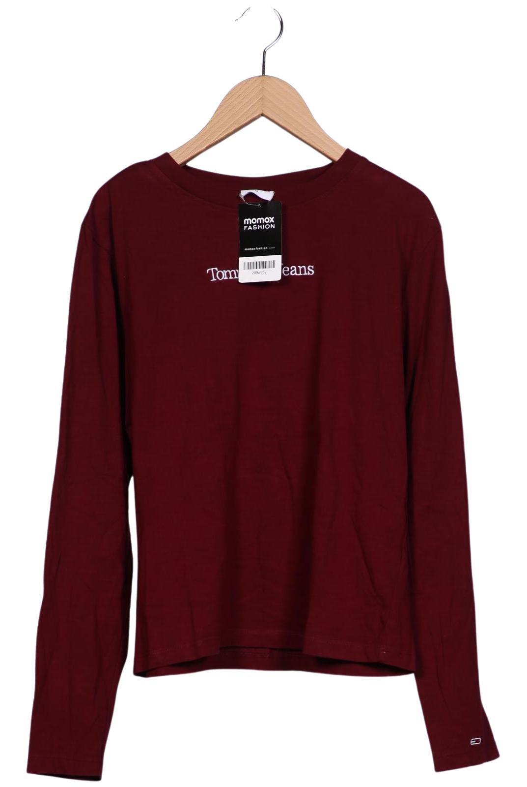 

Tommy Jeans Damen Langarmshirt, bordeaux, Gr. 44