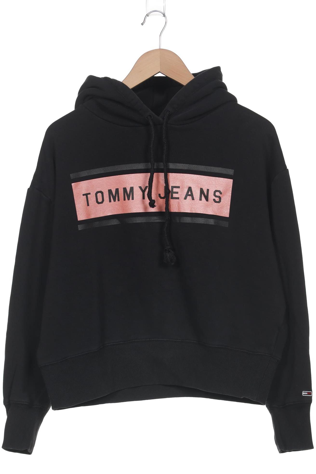 

Tommy Jeans Damen Kapuzenpullover, schwarz, Gr. 36