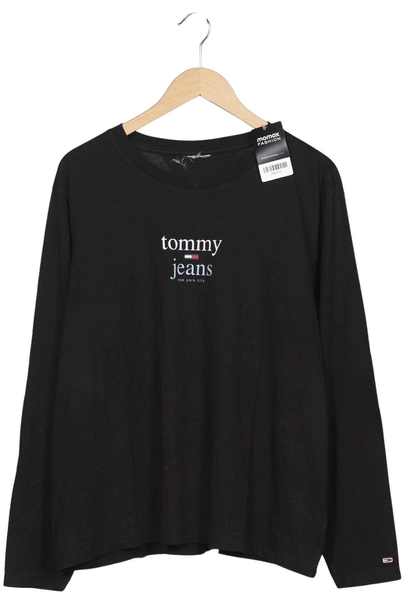 

Tommy Jeans Damen Langarmshirt, schwarz, Gr. 44