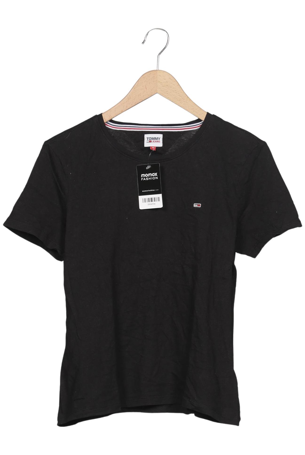 

Tommy Jeans Damen T-Shirt, schwarz, Gr. 38