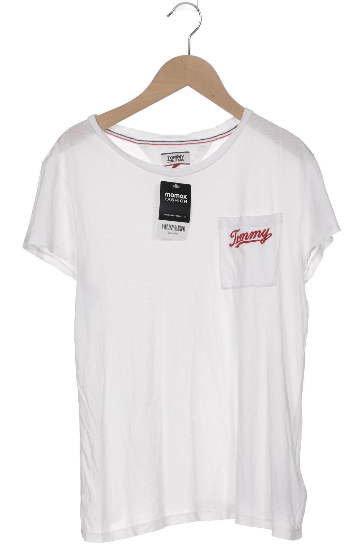 

Tommy Jeans Damen T-Shirt, weiß, Gr. 38