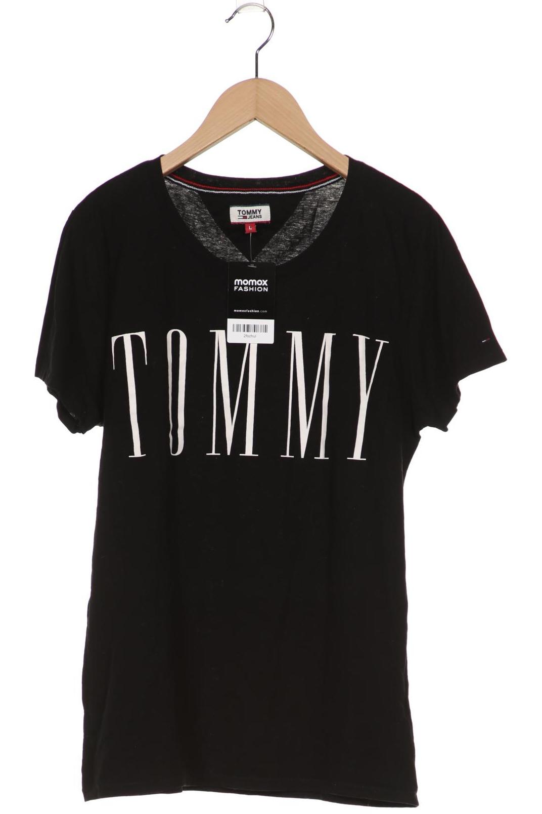 

Tommy Jeans Damen T-Shirt, schwarz