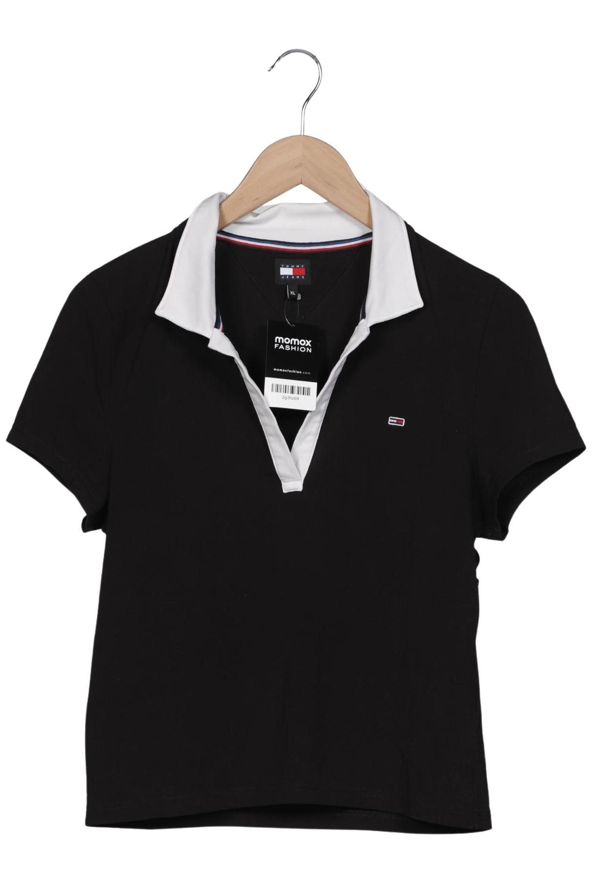

Tommy Jeans Damen Poloshirt, schwarz, Gr. 44