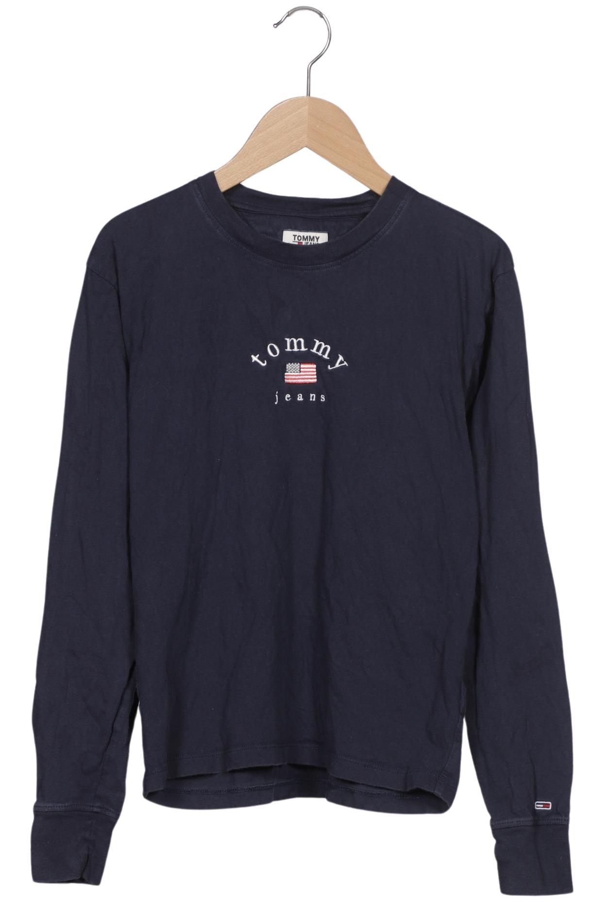 

Tommy Jeans Damen Langarmshirt, marineblau, Gr. 36
