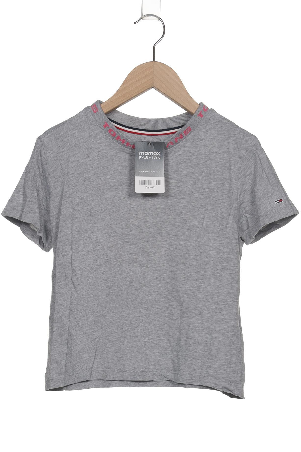 

Tommy Jeans Damen T-Shirt, grau, Gr. 36