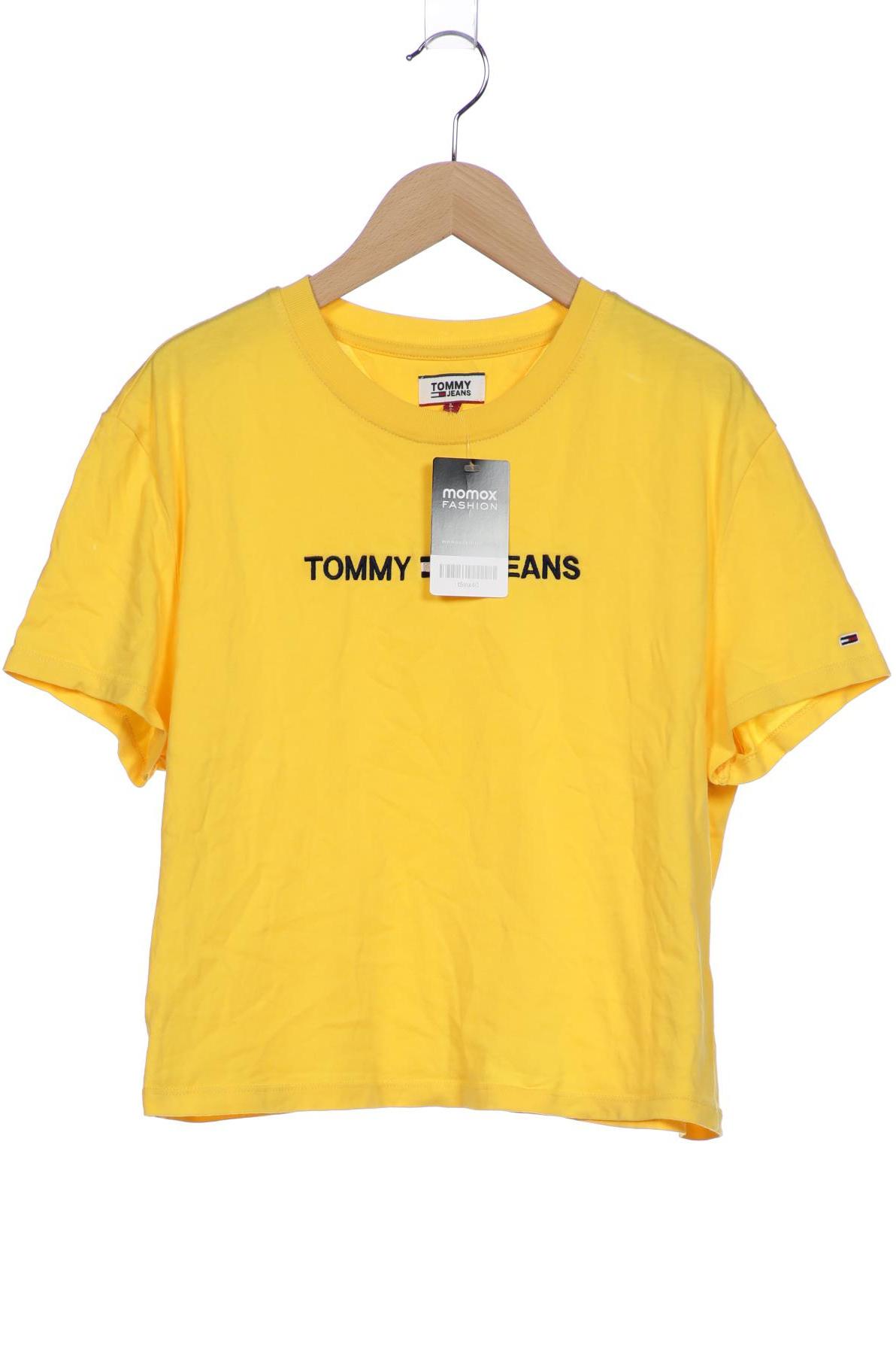 

Tommy Jeans Damen T-Shirt, gelb, Gr. 36