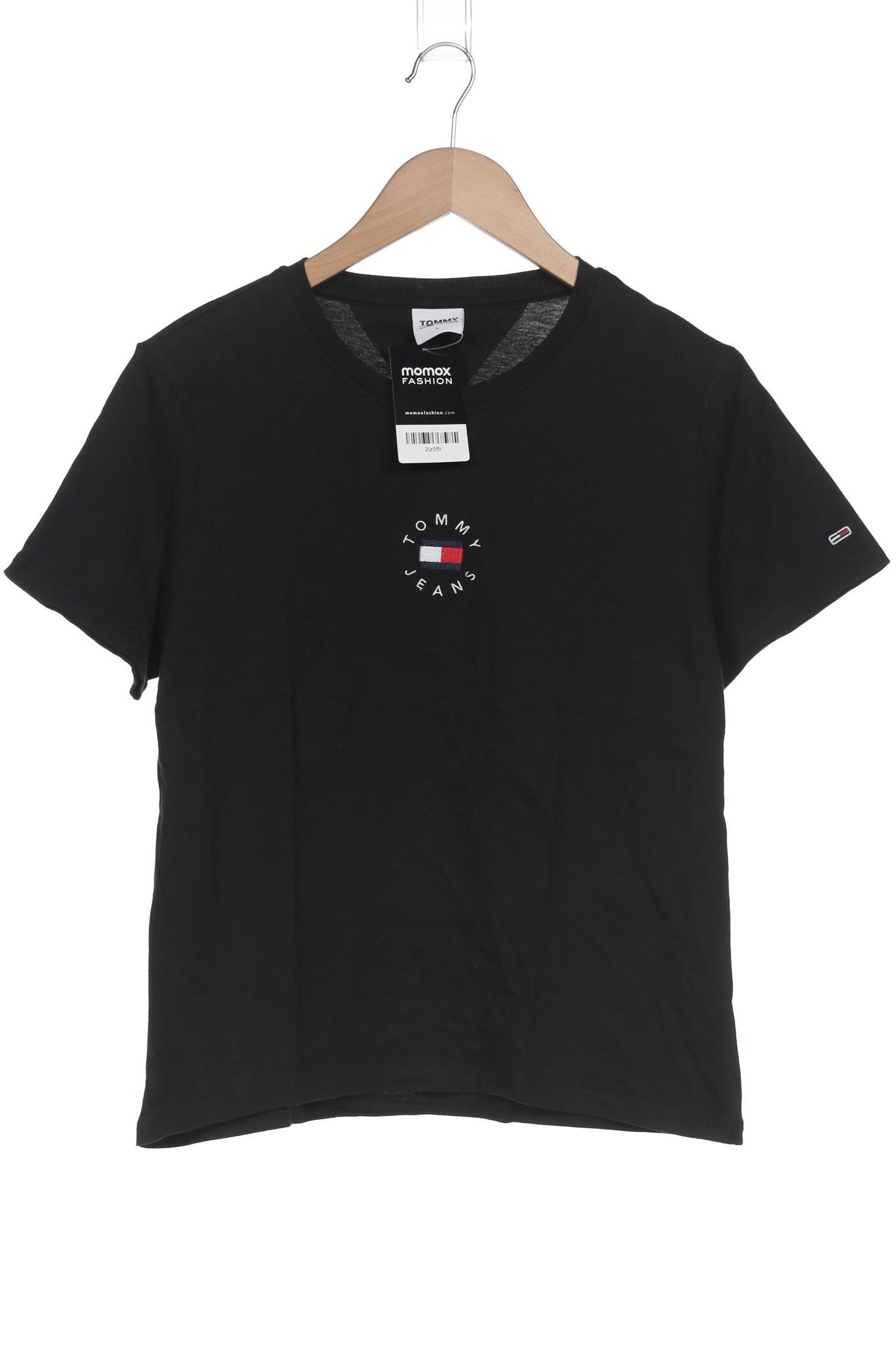 

Tommy Jeans Damen T-Shirt, schwarz, Gr. 42