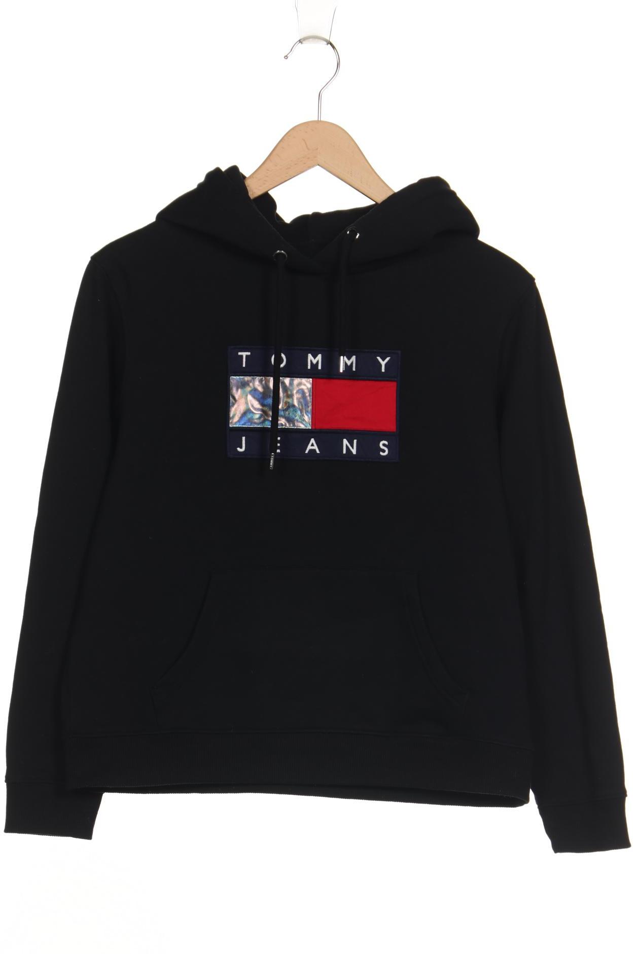 

Tommy Jeans Damen Kapuzenpullover, schwarz, Gr. 38