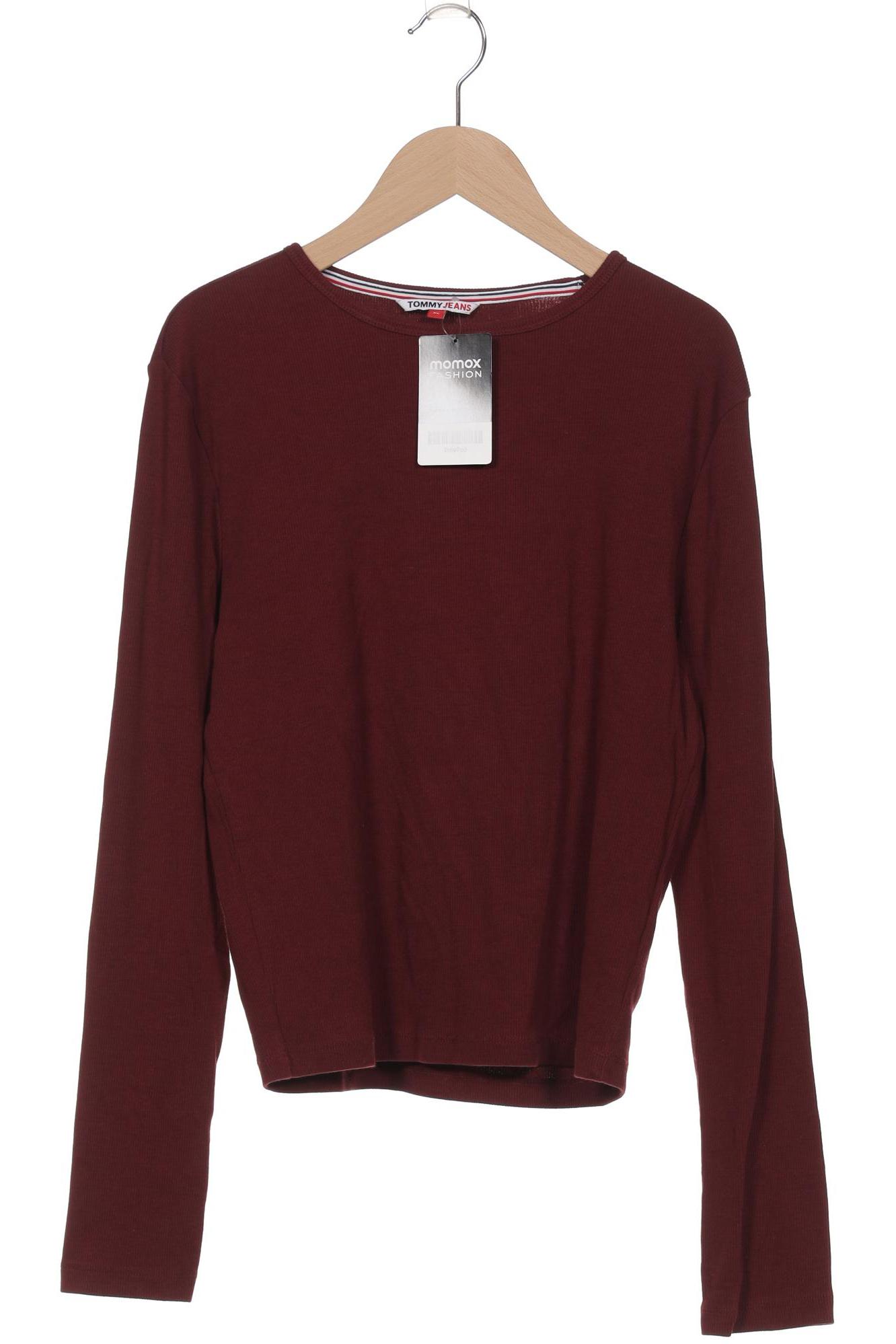 

Tommy Jeans Damen Langarmshirt, bordeaux, Gr. 44