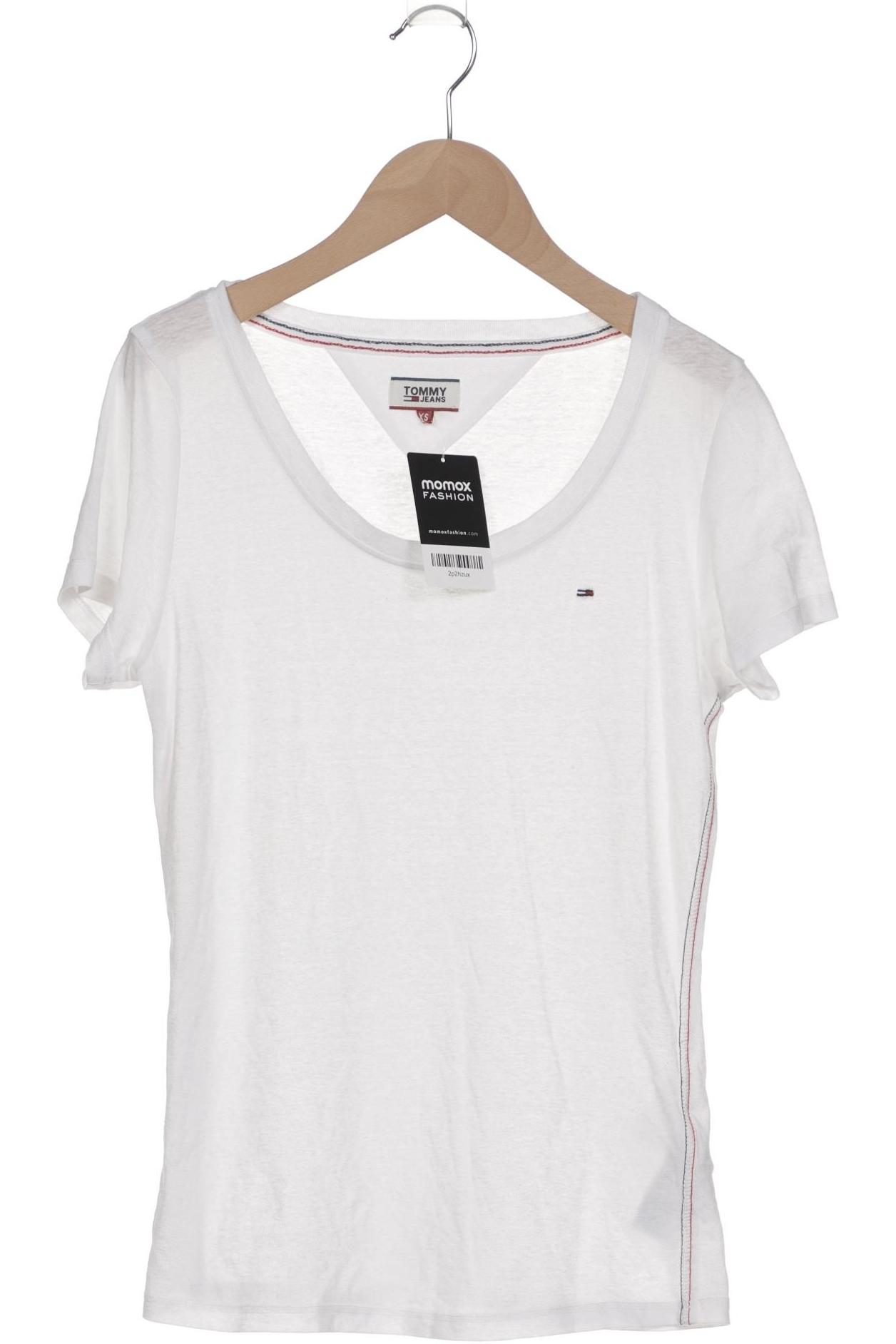 

Tommy Jeans Damen T-Shirt, weiß, Gr. 34