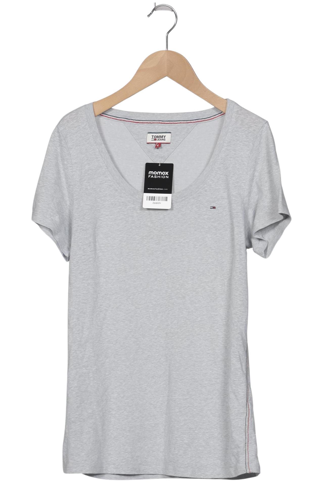 

Tommy Jeans Damen T-Shirt, grau, Gr. 36