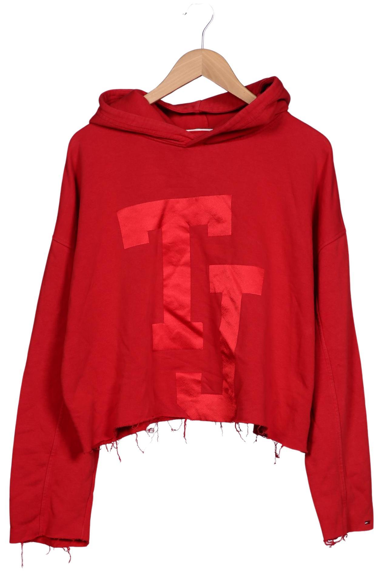 

Tommy Jeans Damen Kapuzenpullover, rot, Gr. 38
