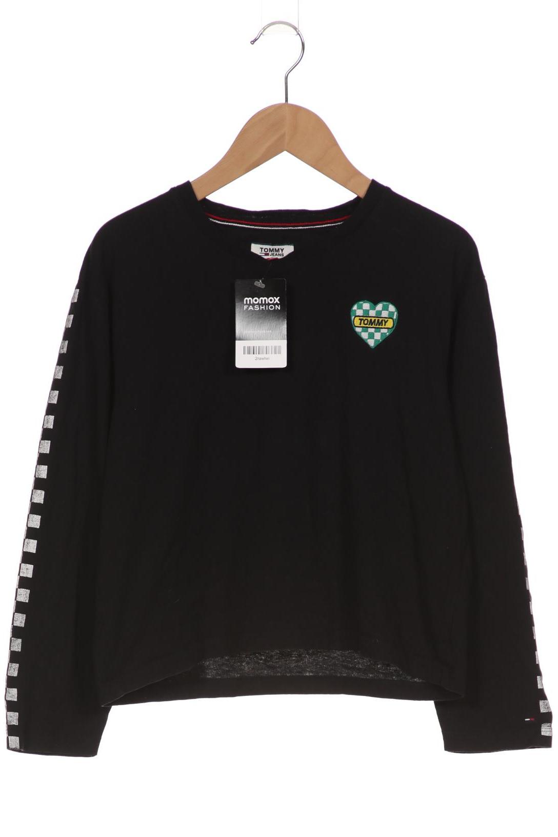 

Tommy Jeans Damen Langarmshirt, schwarz, Gr. 36