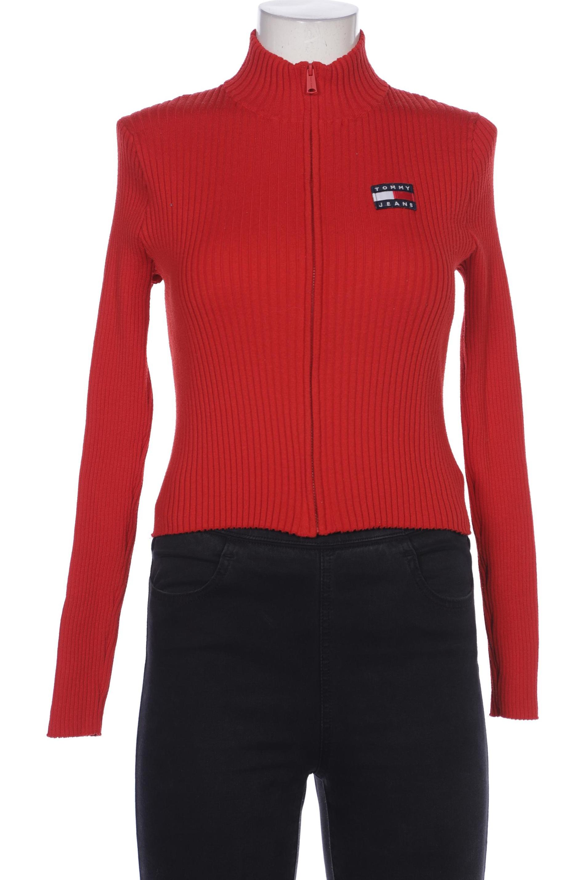 

Tommy Jeans Damen Strickjacke, rot, Gr. 42