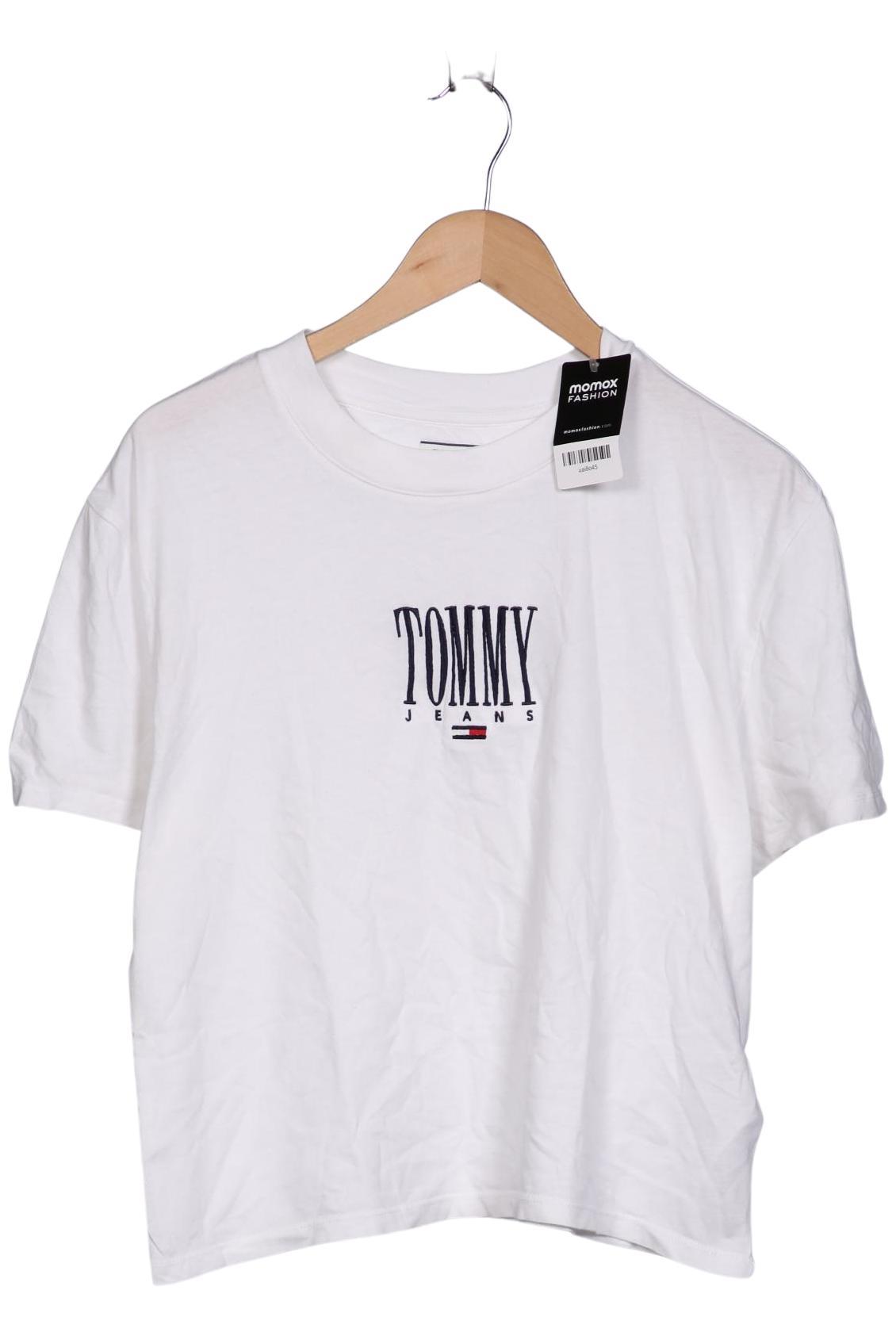 

Tommy Jeans Damen T-Shirt, weiß, Gr. 38
