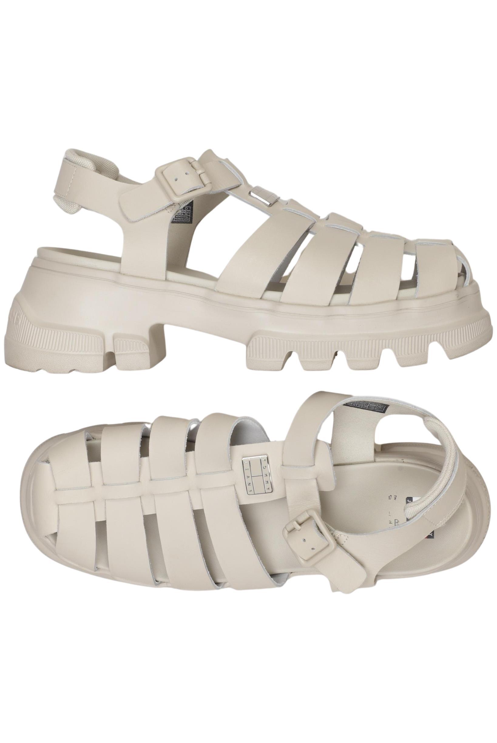 

Tommy Jeans Damen Sandale, beige, Gr. 42