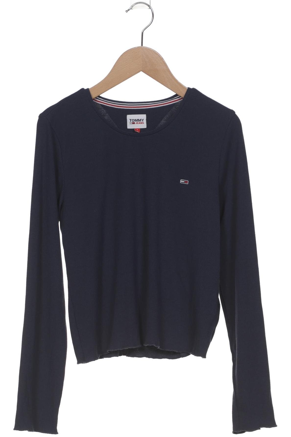 

Tommy Jeans Damen Langarmshirt, marineblau, Gr. 36