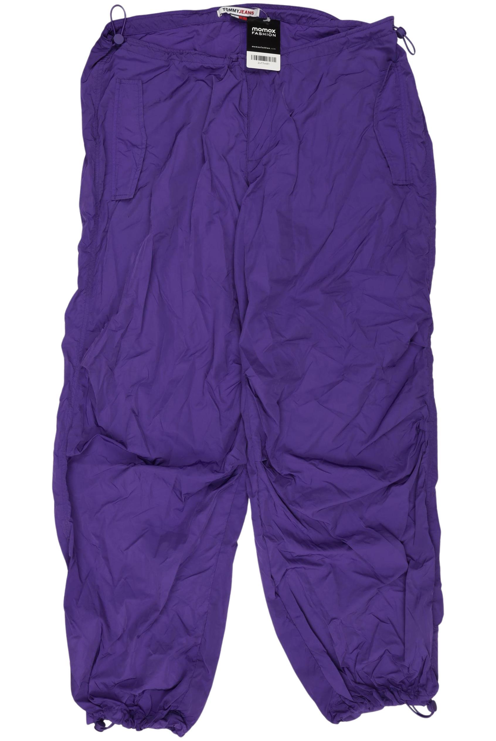 

Tommy Jeans Damen Stoffhose, flieder, Gr. 0