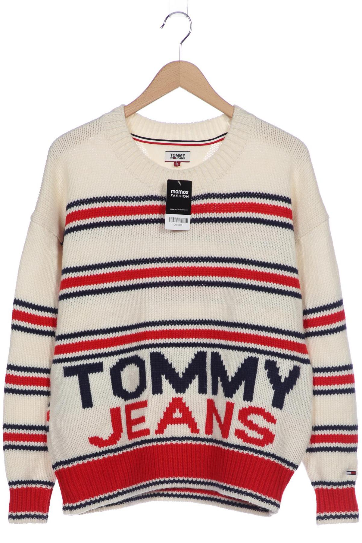 

Tommy Jeans Damen Pullover, weiß, Gr. 38