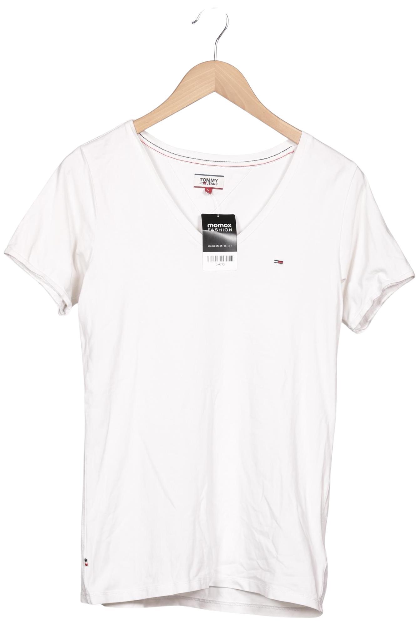 

Tommy Jeans Damen T-Shirt, weiß, Gr. 42