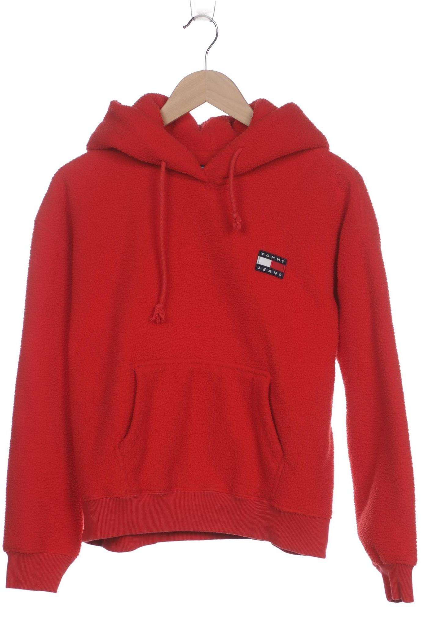 

Tommy Jeans Damen Kapuzenpullover, rot, Gr. 36