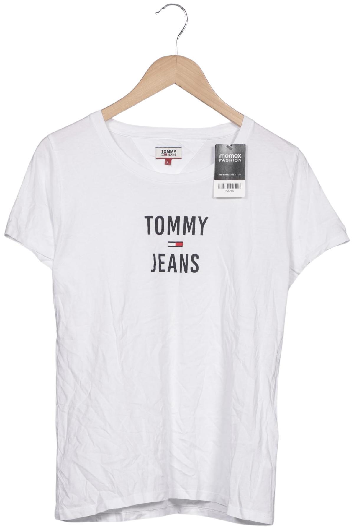 

Tommy Jeans Damen T-Shirt, weiß, Gr. 42