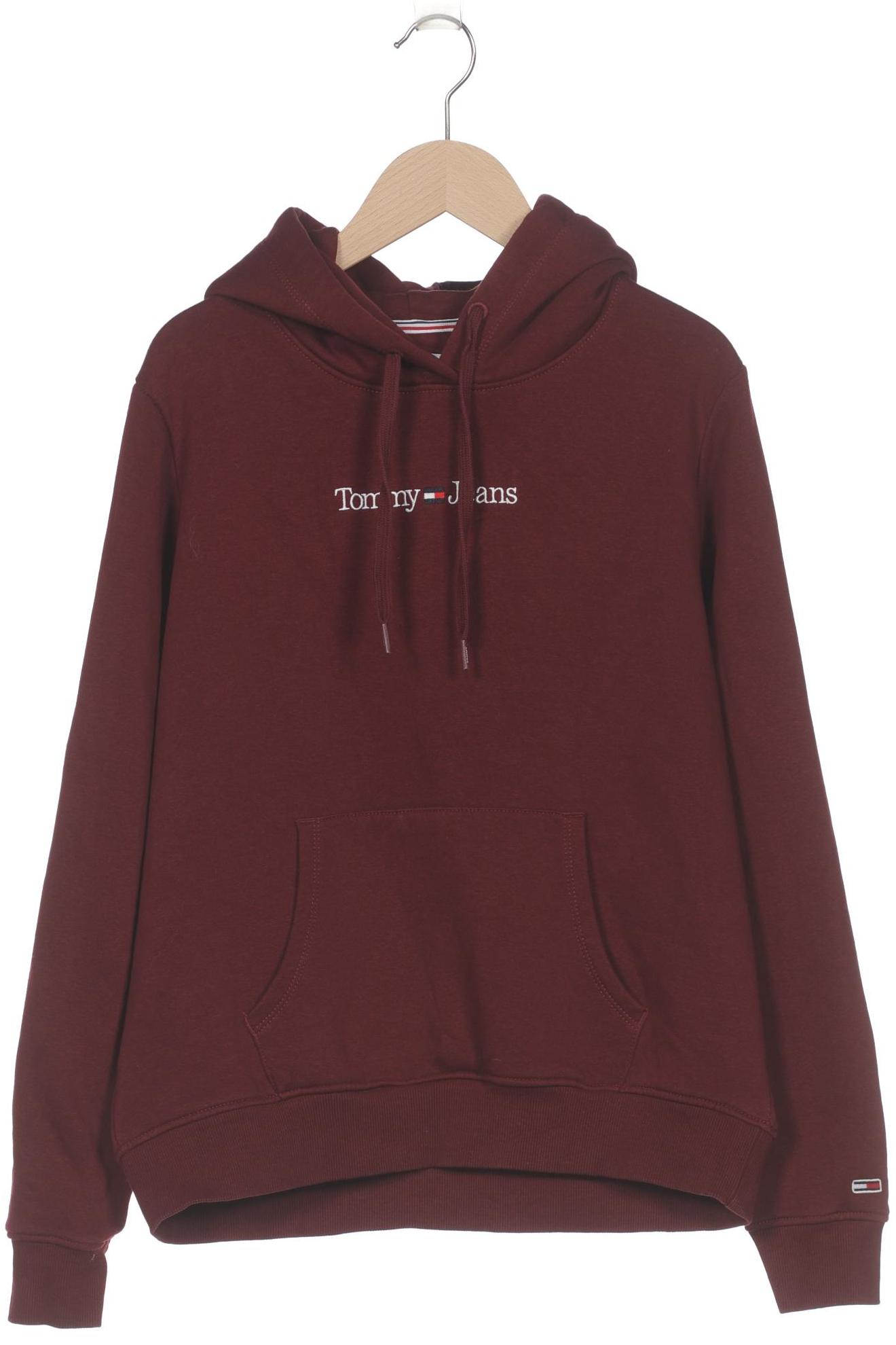 

Tommy Jeans Damen Kapuzenpullover, bordeaux, Gr. 38