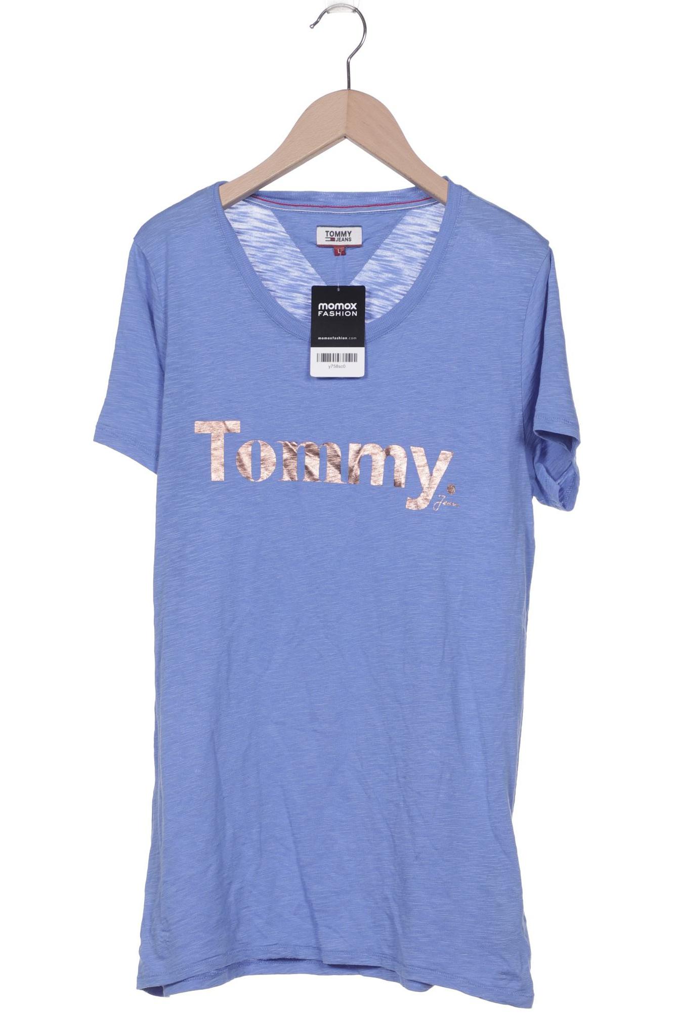 

Tommy Jeans Damen T-Shirt, blau, Gr. 42