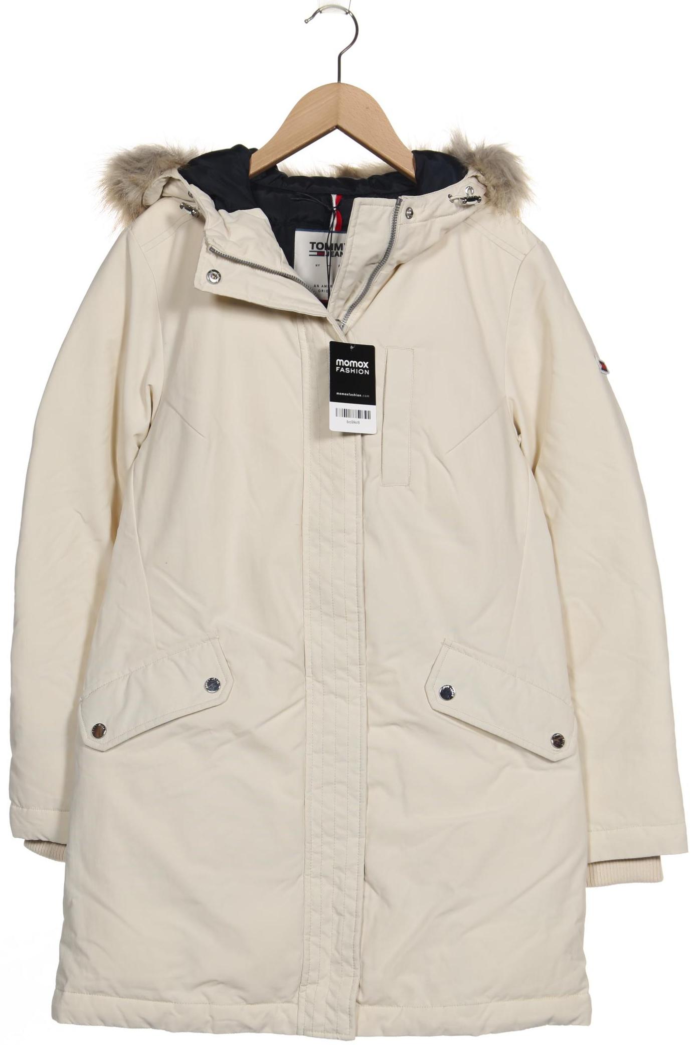 

Tommy Jeans Damen Mantel, cremeweiß, Gr. 36
