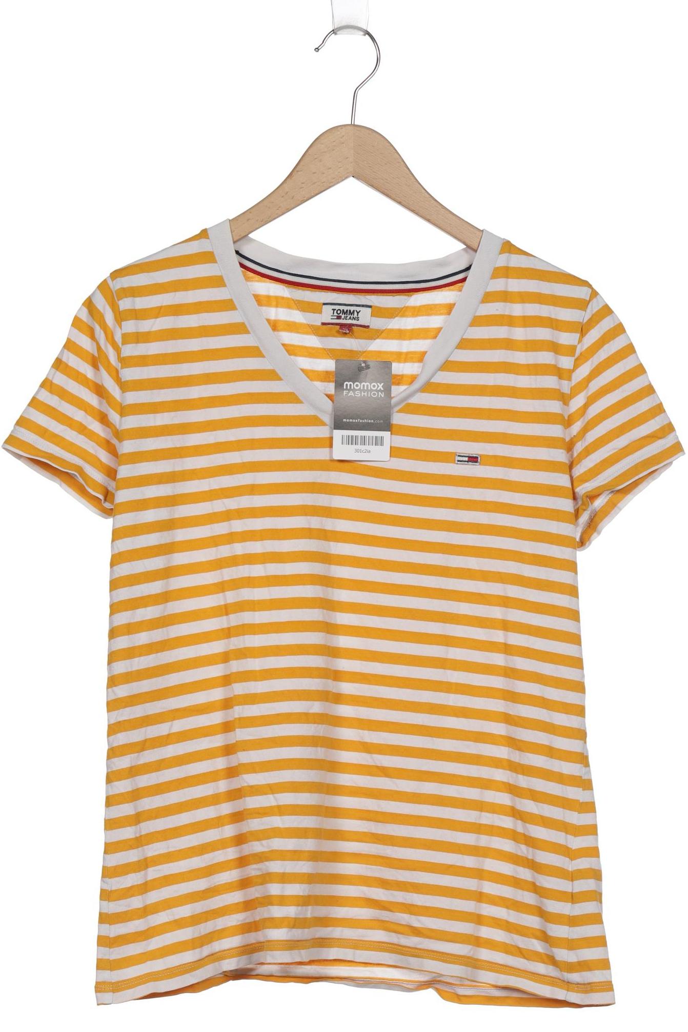 

Tommy Jeans Damen T-Shirt, gelb, Gr. 44