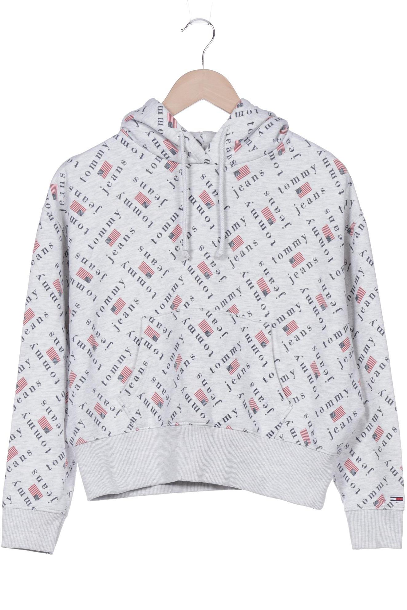 

Tommy Jeans Damen Kapuzenpullover, grau, Gr. 34
