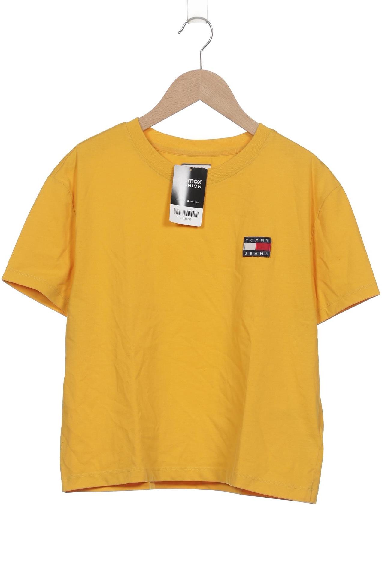 

Tommy Jeans Damen T-Shirt, gelb, Gr. 38