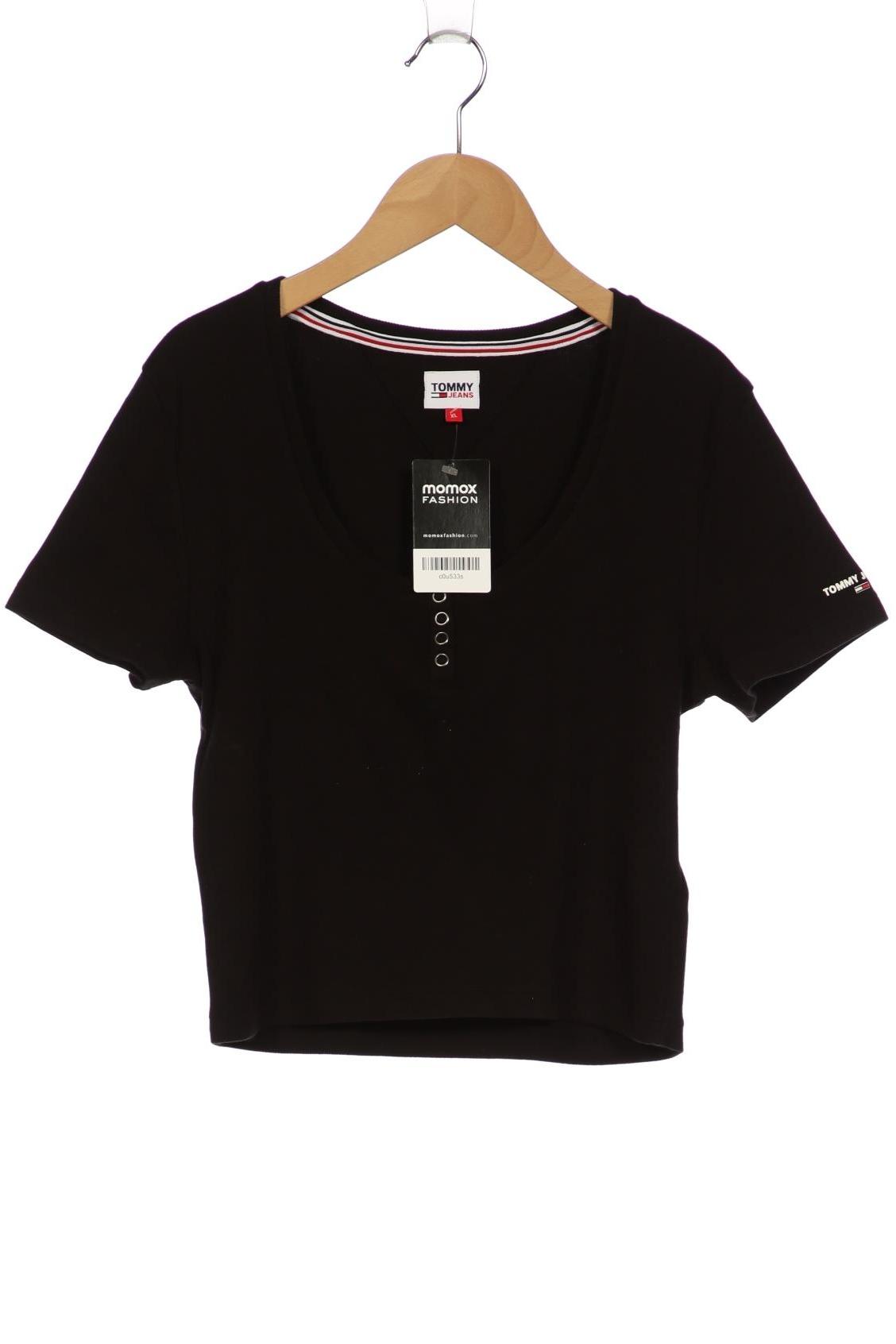 

Tommy Jeans Damen T-Shirt, schwarz, Gr. 44