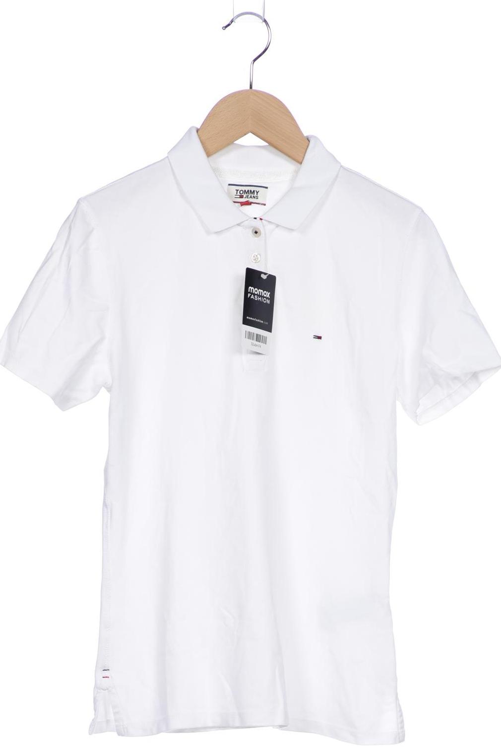 

Tommy Jeans Damen Poloshirt, weiß, Gr. 36