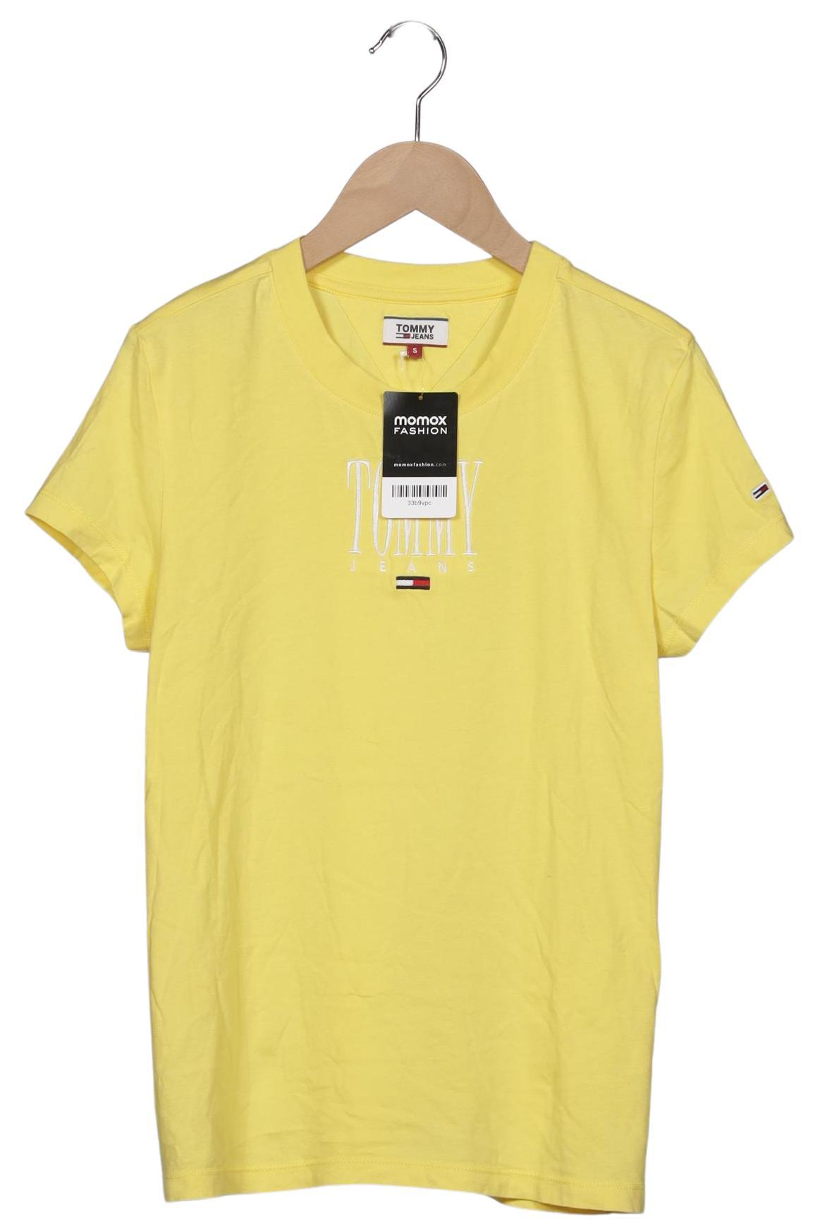 

Tommy Jeans Damen T-Shirt, gelb, Gr. 36