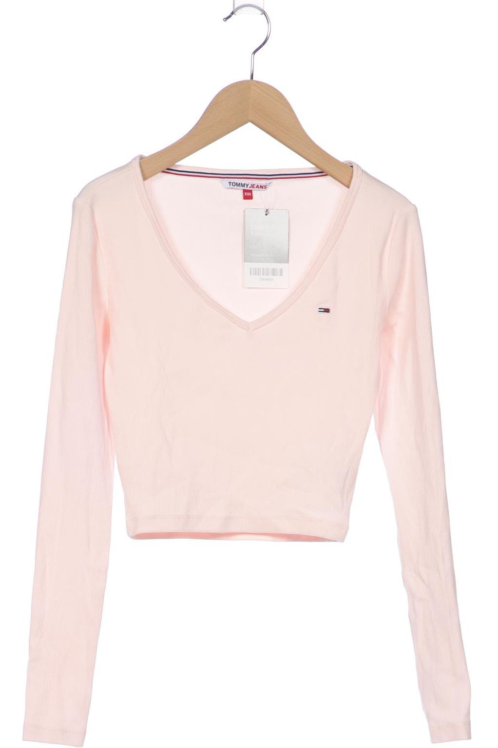 

Tommy Jeans Damen Langarmshirt, pink, Gr. 32