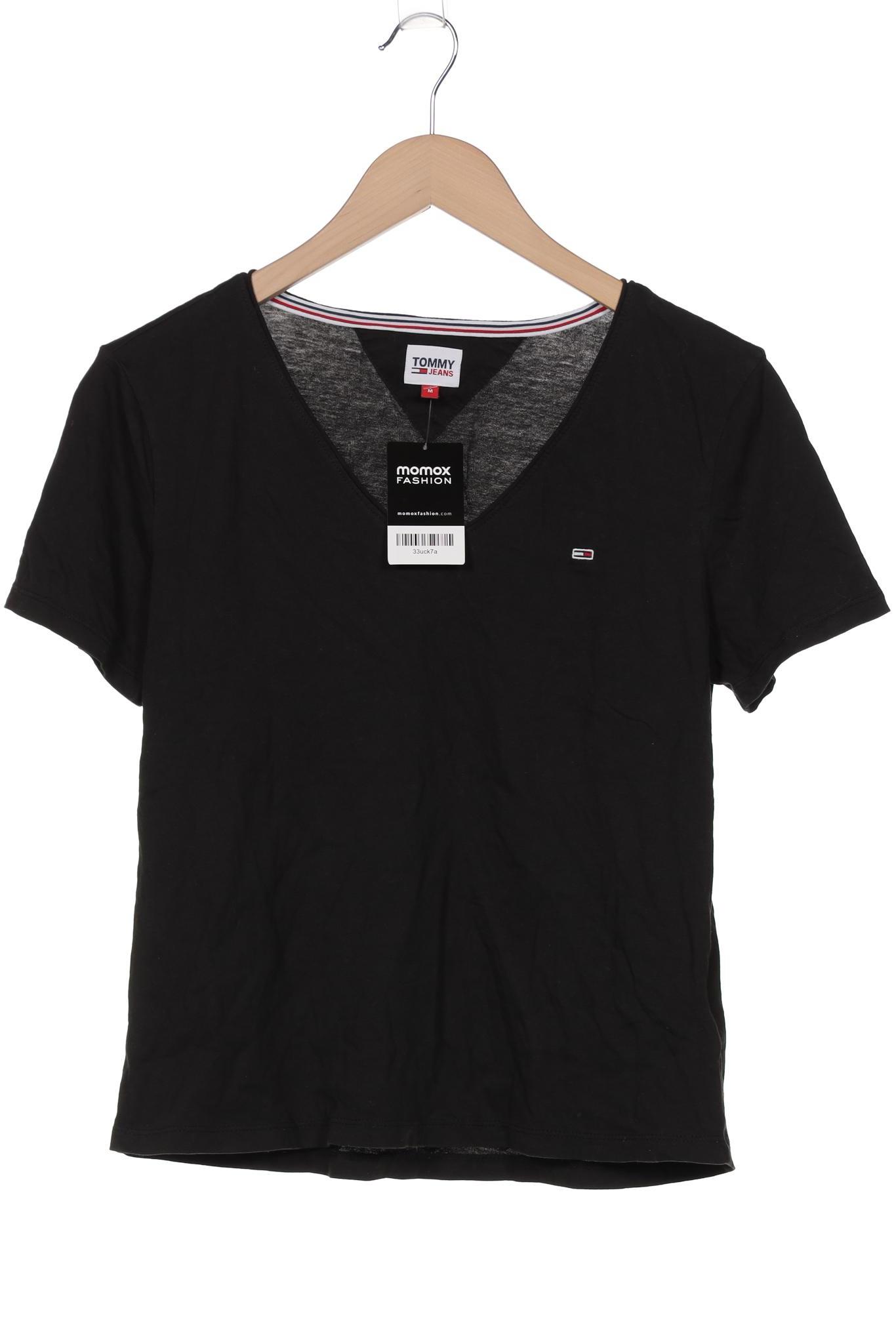 

Tommy Jeans Damen T-Shirt, schwarz, Gr. 38