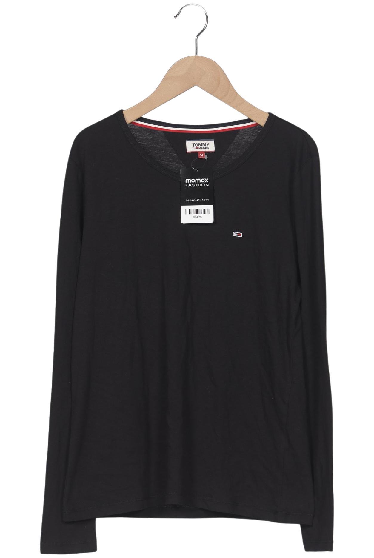 

Tommy Jeans Damen Langarmshirt, schwarz, Gr. 38