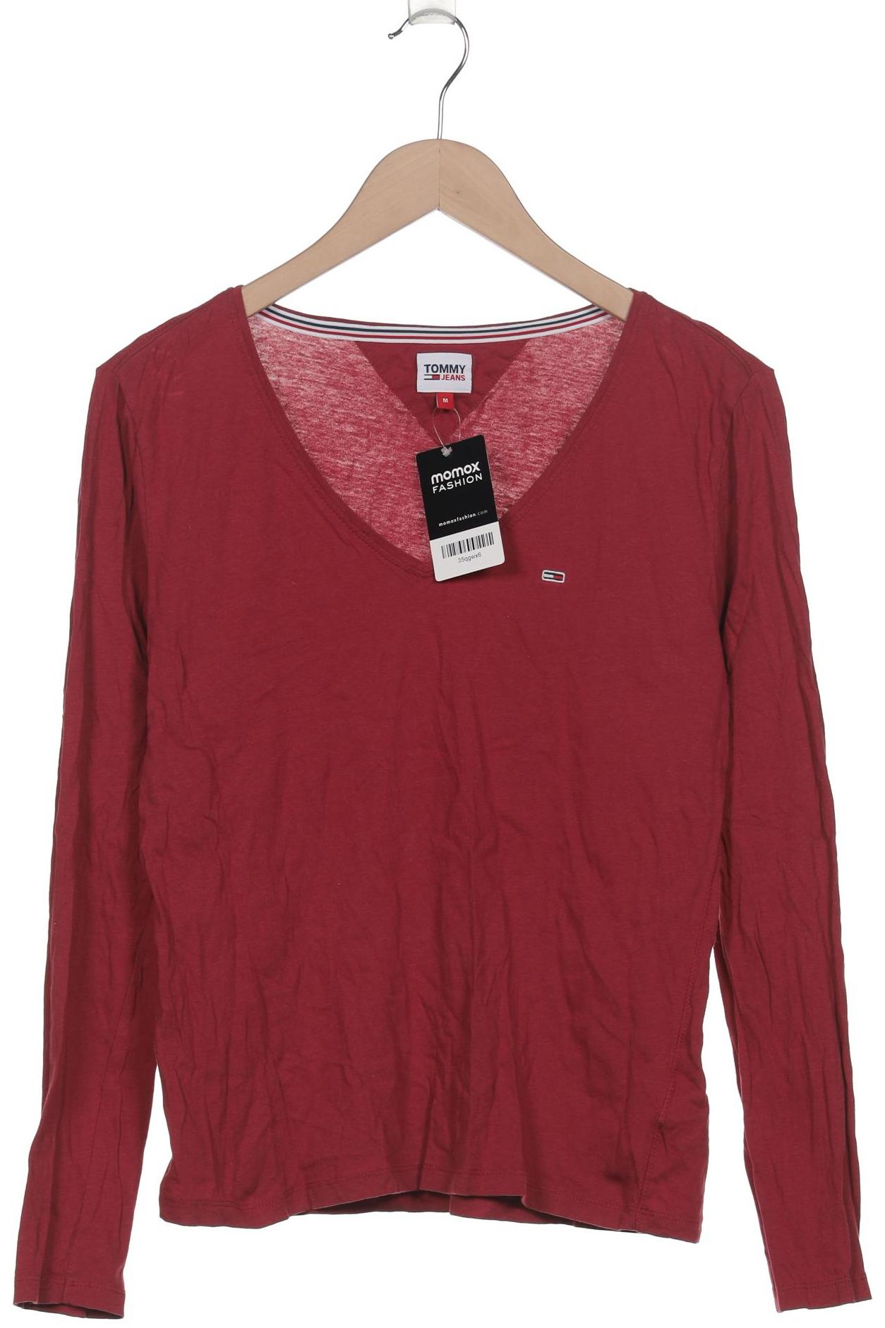 

Tommy Jeans Damen Langarmshirt, rot, Gr. 38