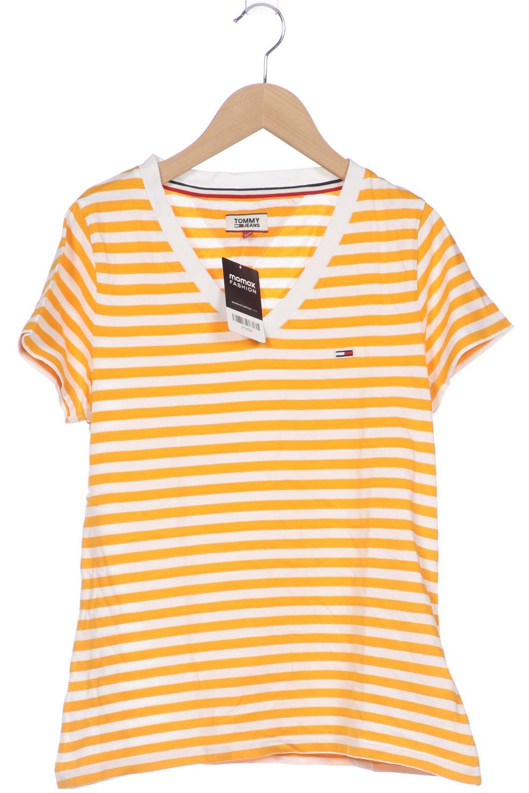 

Tommy Jeans Damen T-Shirt, orange, Gr. 36