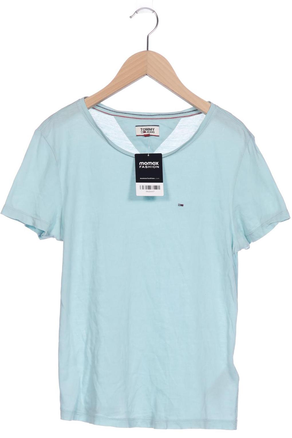 

Tommy Jeans Damen T-Shirt, türkis, Gr. 34
