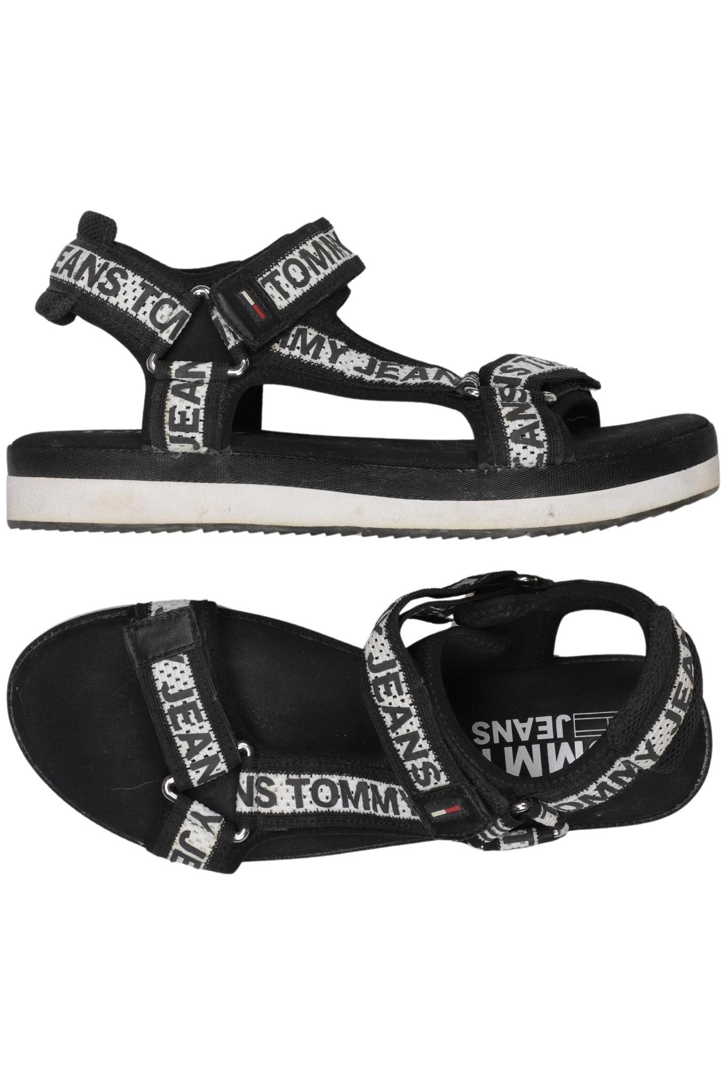 

Tommy Jeans Damen Sandale, schwarz, Gr. 37