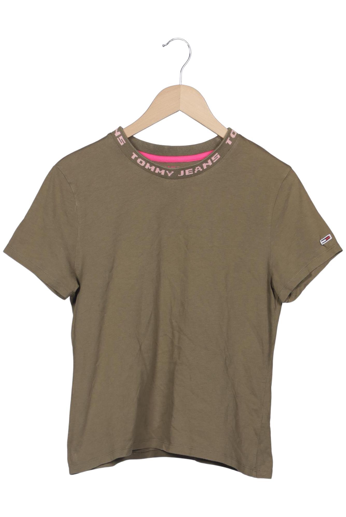 

Tommy Jeans Damen T-Shirt, grün, Gr. 38