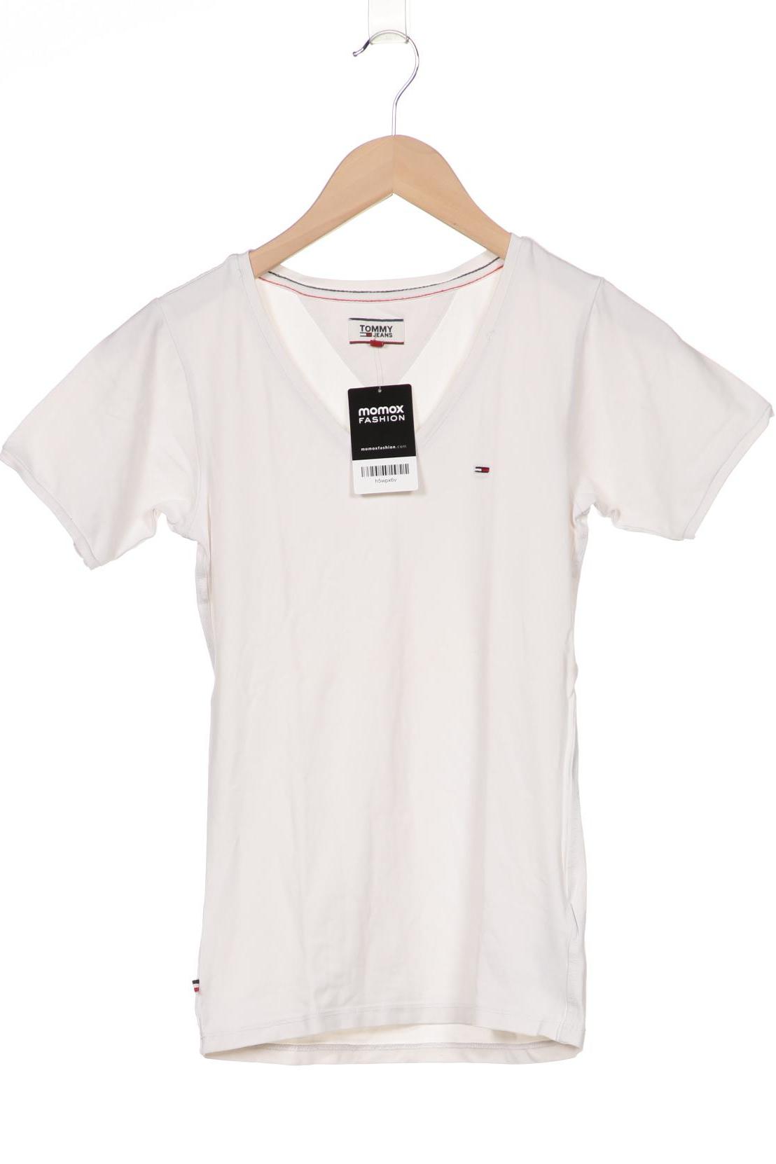 

Tommy Jeans Damen T-Shirt, weiß, Gr. 34